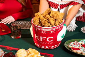 kfc bucket mittens