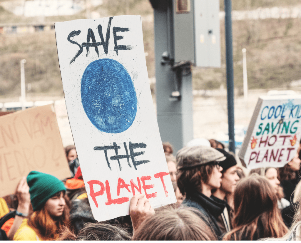 Climate protesters